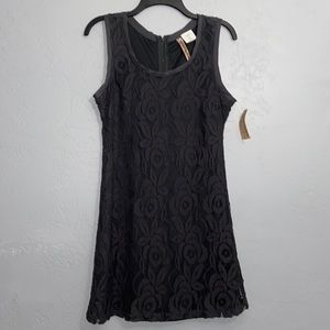 NWT Eyeshadow Lace Sleeveless Lined Midi Dress Size Medium